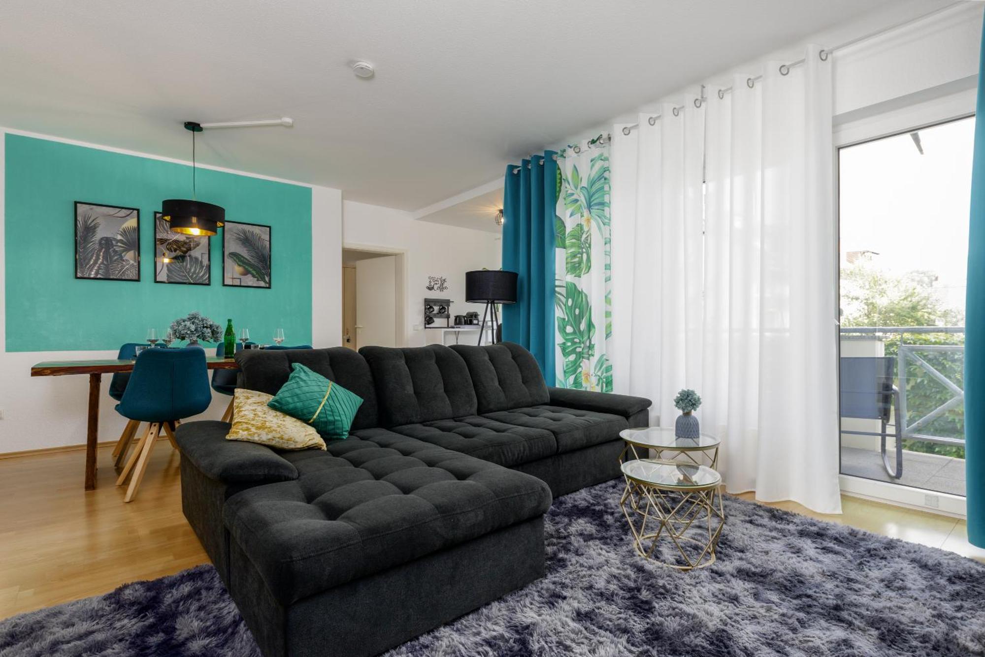 2 Zimmer Wohnung, Kueche, Bad, Balkon, Netflix Alzey Eksteriør bilde